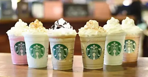 Exceptional varieties of Frappuccino