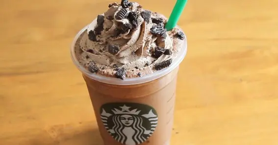 Nutrition added in Frappuccino