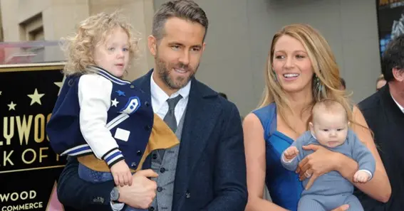 Ryan reynolds Family