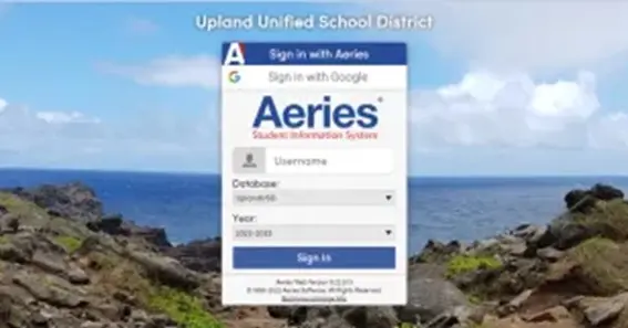 aeries login