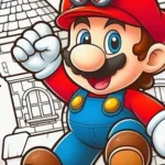 mario coloring pages