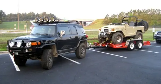 toyota fj towing capacity