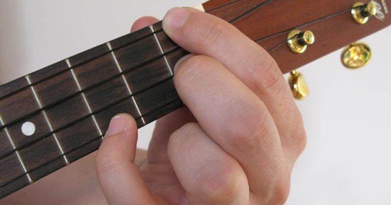fm uke chord