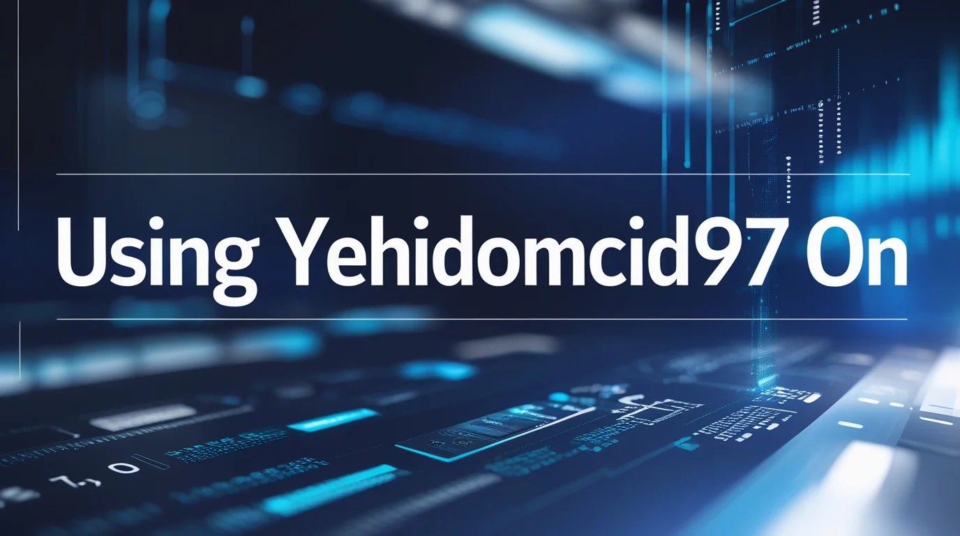 Mastering Using Yehidomcid97 On Efficiently